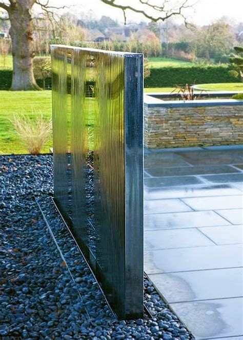 water wall feature ideas  owner builder network
