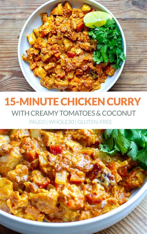 15 minute chicken curry in a hurry recipe curry chicken curry