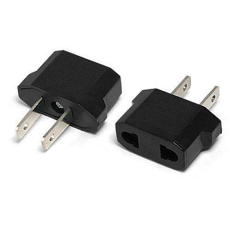 travel flat plug charger adapter convert vellonedischi