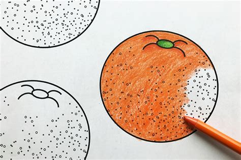 orange coloring pages learny kids