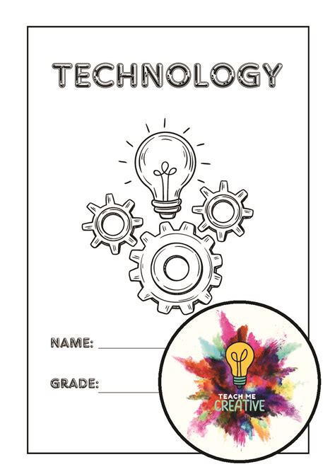 technology workbook coverfront page teacha