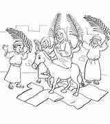 Coloring Jerusalem Palmsonntag Palmowa Niedziela Kolorowanki Donkey Malvorlagen Bibel Preschool Ramos Dzieci Einzug Sonntagsschule Reitet Ostern Kinderkreuzweg Geschichten Jezusa Bestcoloringpagesforkids sketch template