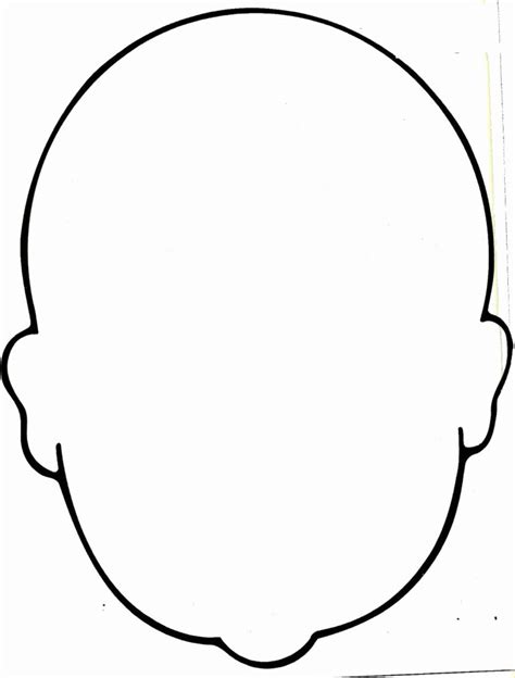 blank face coloring page lovely image result  blank faces