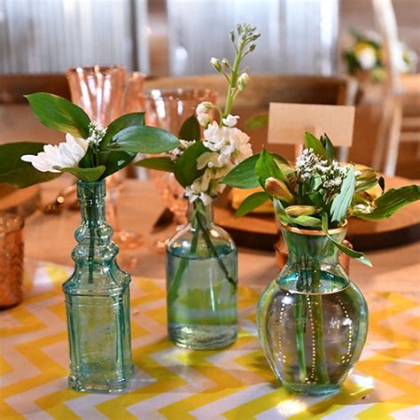 bud vases avant garde bridal packages simple flower arrangements