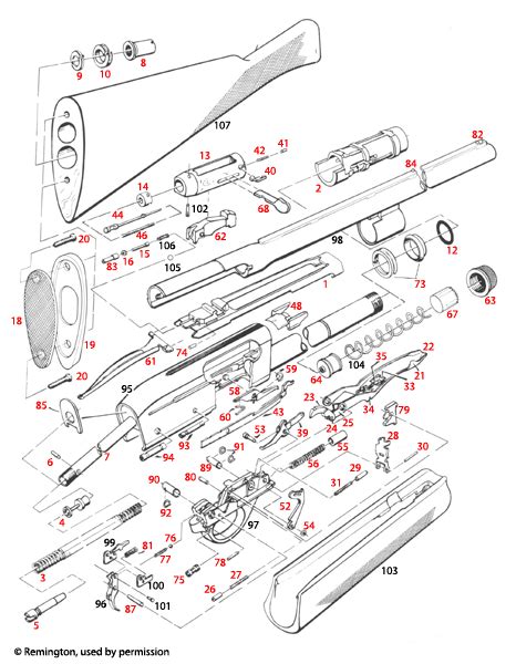 remington  schematic drawing