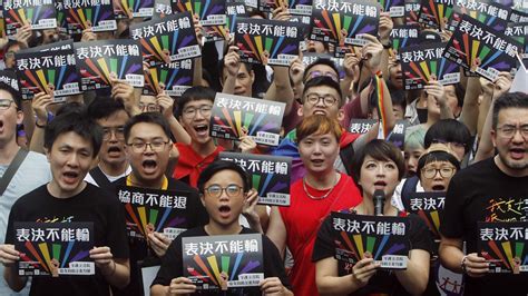 Taiwan’s Parliament Approves Same Sex Marriage Landmark