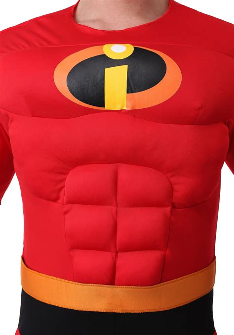 Mr Incredible Movie Costume Adult Disney Incredibles