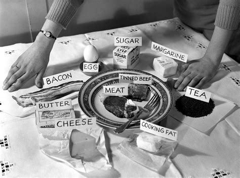 rationing years  britain   flashbak