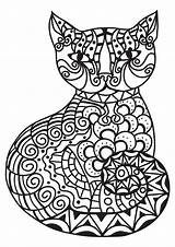 Poes Katze Malvorlage Ausmalbilder Katzen Kinder Grote Getcolorings Kostenlose Colouring Printen Zentangle Printable Drus sketch template