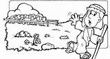 Ovelha Perdida Hilang Mewarnai Colorir Desenhos Sheep Parabola Smarrita Pecorella Minggu Sekolah Domba Ebd Biblica Gembala Jalan Matthew sketch template
