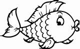 Coloring Pages Cod Fish Getcolorings sketch template
