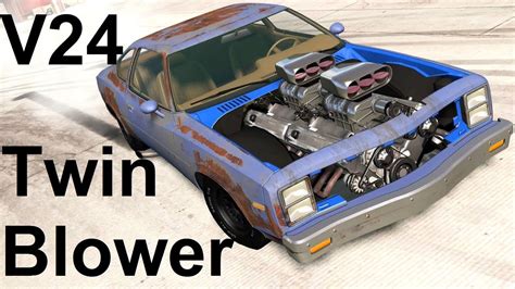 hp  swapped muscle car beamng drive youtube