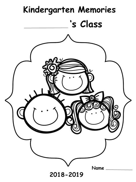 kindergarten memory book kindermommacom