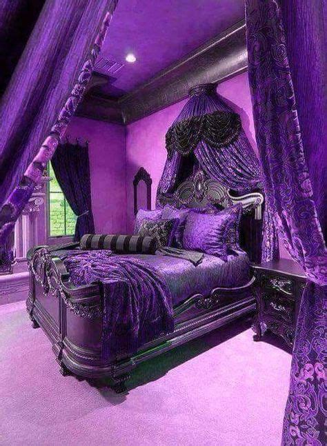Pin By H On Color Aesthetics Purple Bedrooms Purple Rooms Purple