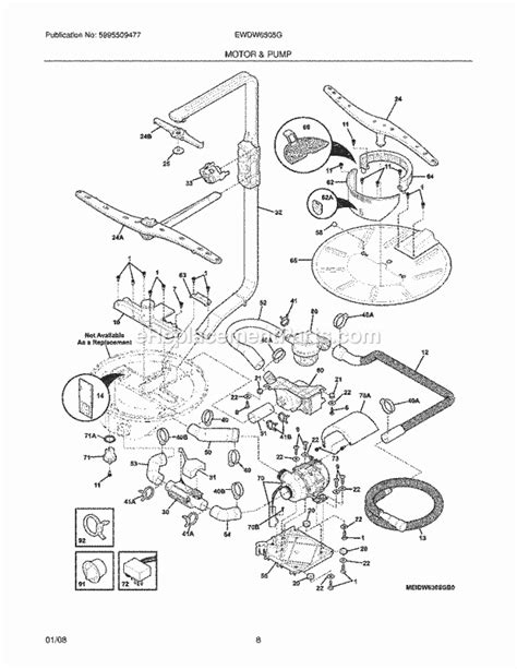 electrolux dishwasher parts diagram wiring diagram images