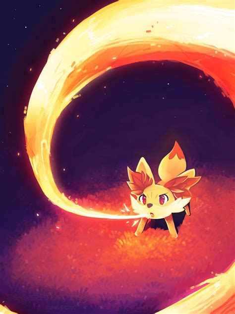 fennekin fennekin fan art  fanpop