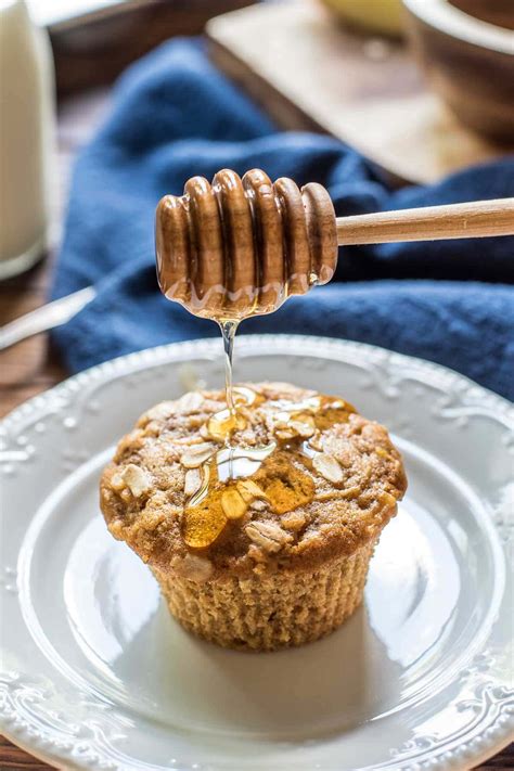 Apple Cinnamon Muffins With Honey And Oats Neighborfood