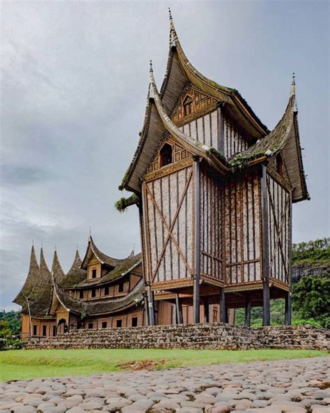gambar rumah adat sumatera barat grace rumah gadang minangkabau contoh gambar rumah