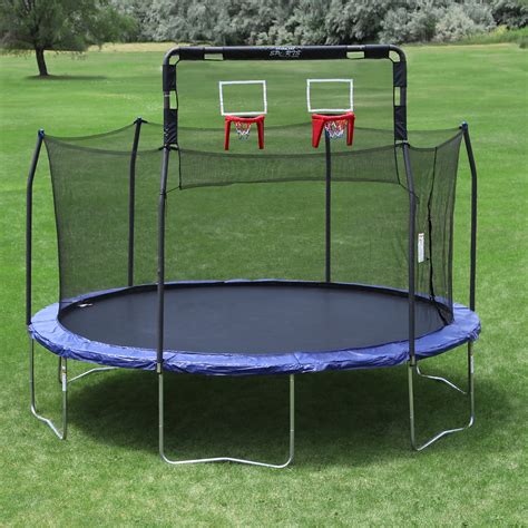 skywalker double basketball hoop fits    pole skywalker trampoline reviews wayfairca