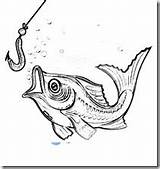 Pescar Gusanos sketch template