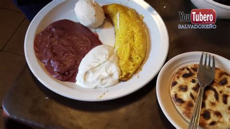 [ Youtubero ] Como Es El Desayuno Bufet Tipico Salvadoreño