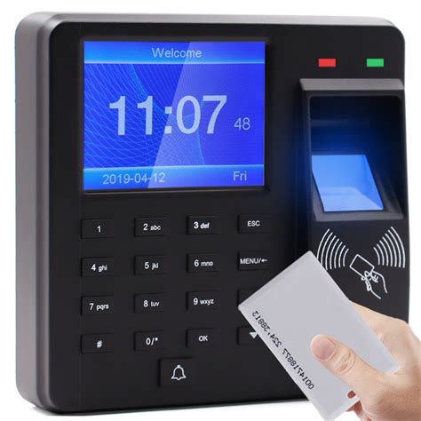 biometric fingerprint attendance machine time clock employee check