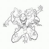 Venom Carnage Pages Spiderman Ausmalbilder Ausmalbild Letzte Coloringhome Bestofcoloring sketch template