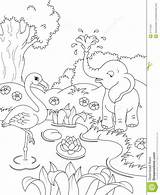 Nature Coloring Pages Kids Scenes Drawing Colouring Beautiful Printable Realistic Animals Sheets Color Scenery Landscape Getdrawings Getcolorings Highest Clipart Outline sketch template