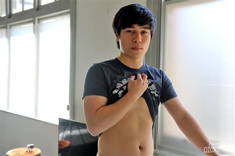 ryan kai strips out of his undies and tries on a sexy jockstrap nude dude blog