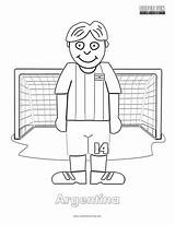 Coloring Football sketch template