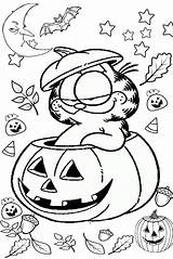 Garfield Nightlife Spooky Printcolorcraft Bob sketch template