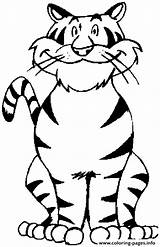 Coloring Pages Tiger Zoo Preschool Animal Animals Coloring4free Tigres Color Printable Print Clipart Animalstown Gif Clipartmag Cartoon 794px 77kb sketch template