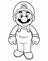 Mario Coloring Pages Super Luigi Characters Brothers Bros Coloriage Halloween Baby Hat Color Cartoon Galaxy Drawing Koopa King Printable Ausmalbilder sketch template