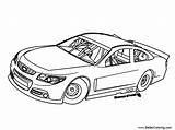 Nascar Coloring Pages Sketch Printable Kids Template Adults sketch template