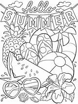 Zomer Kleurplaten Kleurplaat Printen Topkleurplaat sketch template