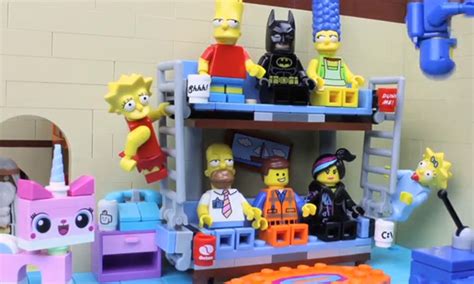 the simpsons meet lego in this frankly awesome version of the show s infamous couch gag metro news
