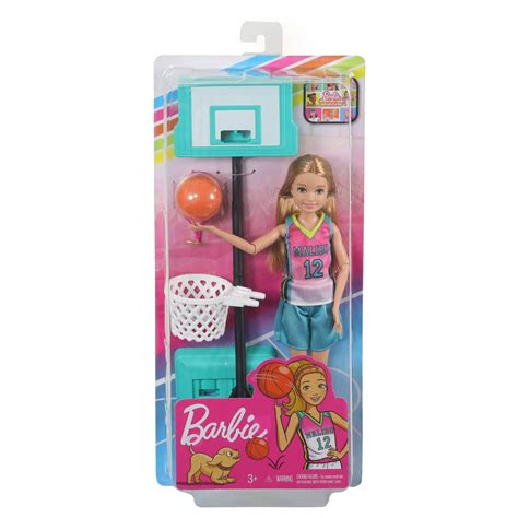 Barbie Team Stacie Basketball Doll Sponsored Team Ad