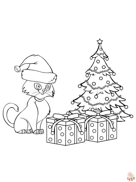 enjoy festive fun  christmas animal coloring pages