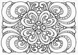 Coloring Adult Pages Patterns Adults Fabulous Source sketch template