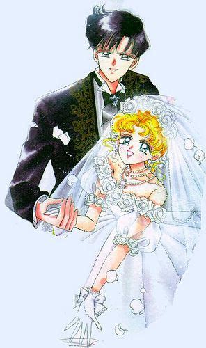 Sailor Moon And Tuxedo Mask Wedding Tumblr