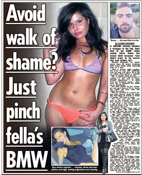 Party Girl Took Lover S Bmw To Dodge Walk Of Shame After