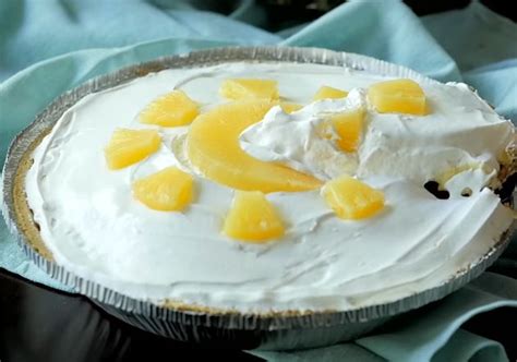 Easy 5 Minute No Bake Crushed Pineapple Cream Pie Desserts Corner