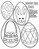 Easter Coloring Egg Pages Hunt Crayola Kids Eggs Print Color Worksheets Activities Worksheet Printable Colouring Cut Bunny Sheets Crafts Cross sketch template