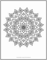 Mandala Printitfree sketch template