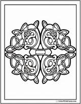 Celtic Coloring Pages Vines Scottish Irish Printable Vine Tight Print Colorwithfuzzy Color Getdrawings Knots Tangle Getcolorings sketch template