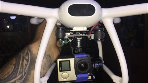 potensic dreamer  axis gimbal mod simple diy gopro drone youtube