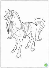Coloring Horseland Dinokids Ausmalbild Kleurplaten Malvorlagen Horses Kostenlos sketch template
