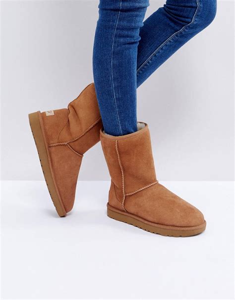 love   asos ugg boots boots chestnut boots