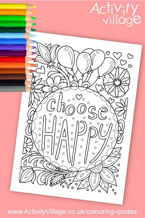 happy colouring page click    website