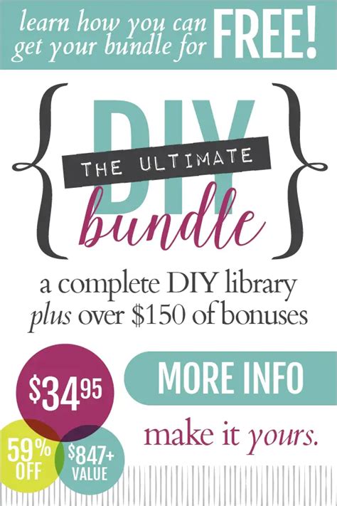 ultimate diy bundle sale